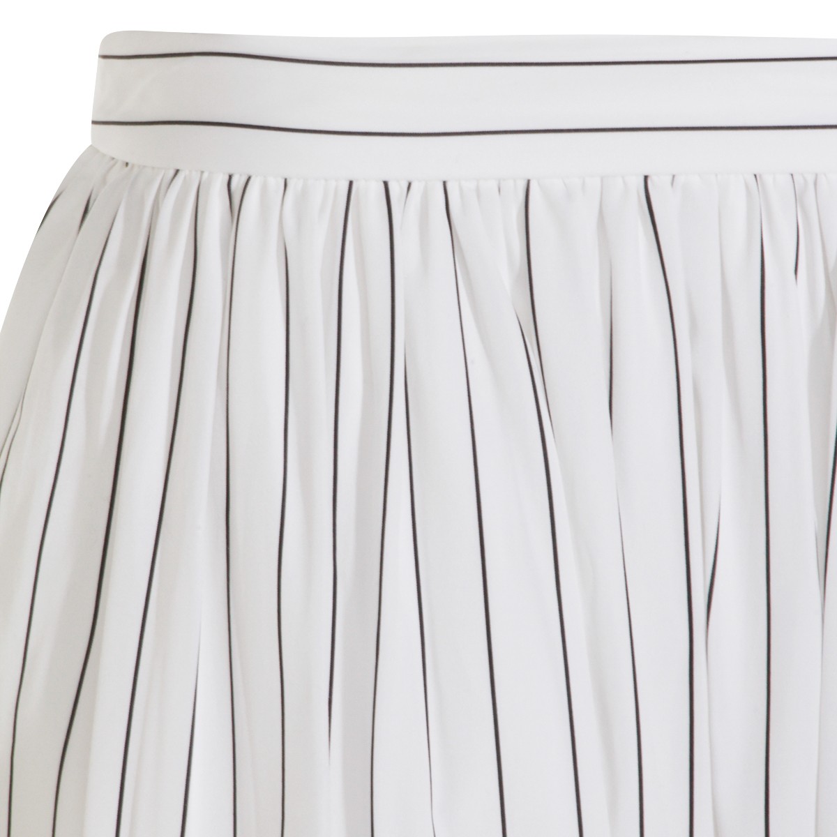 WHITE COTTON SKIRT