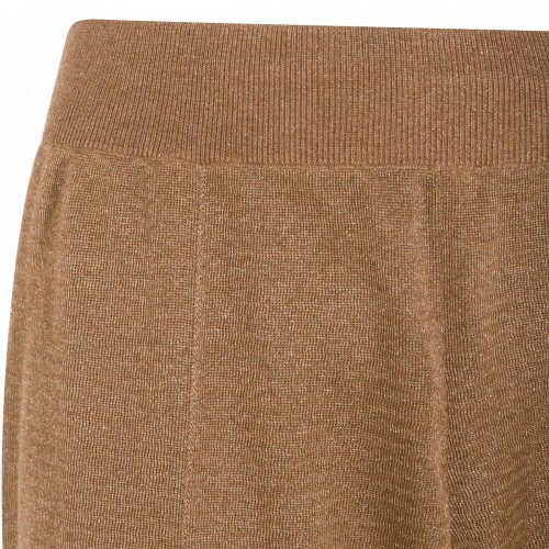 BROWN VISCOSE PANT