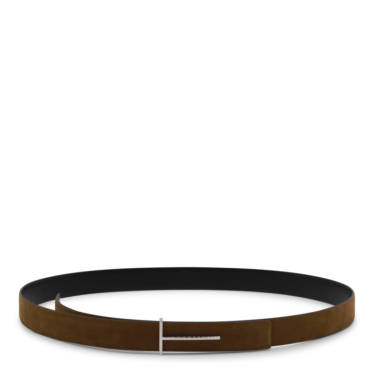 TOBACCO SUEDE BELT