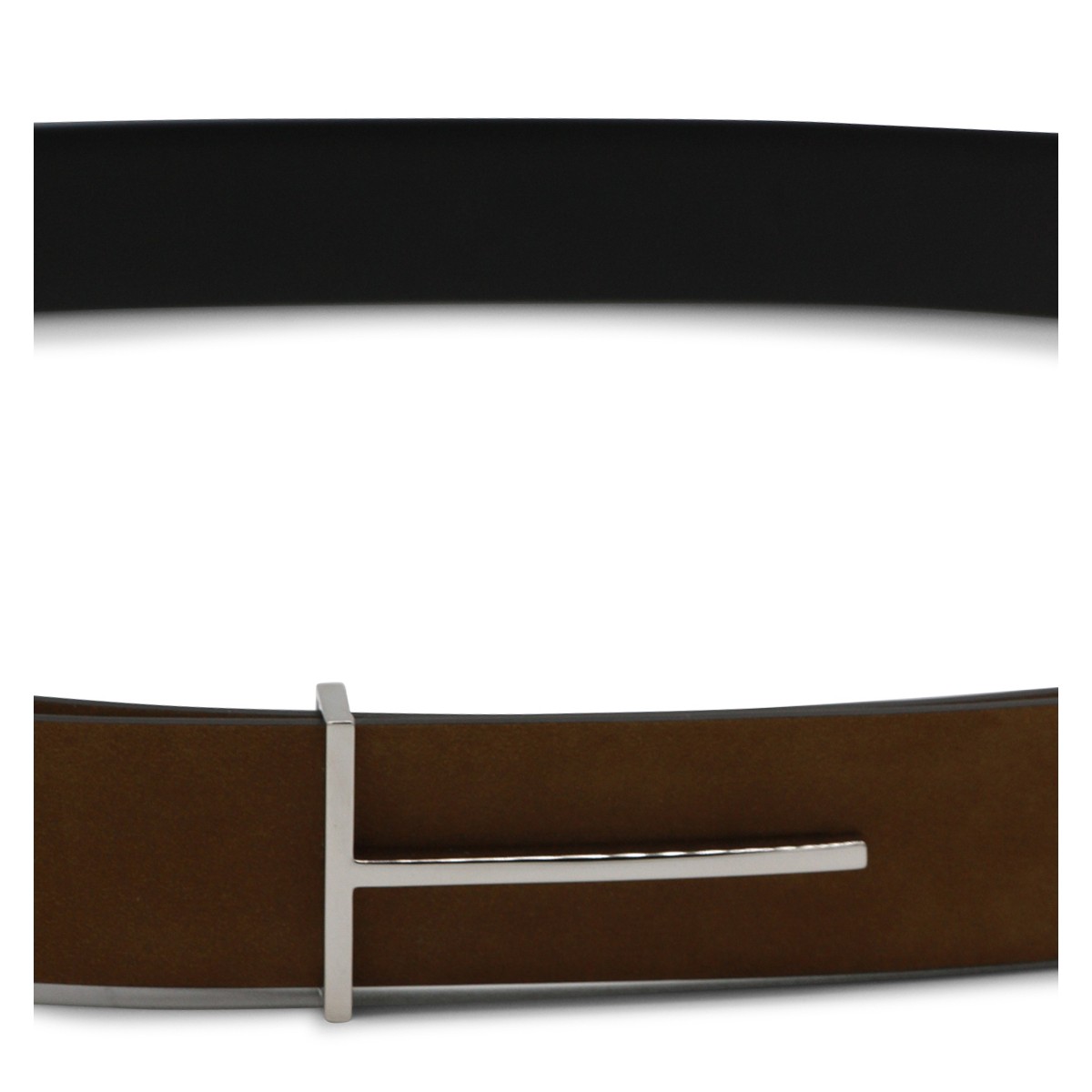 TOBACCO SUEDE BELT