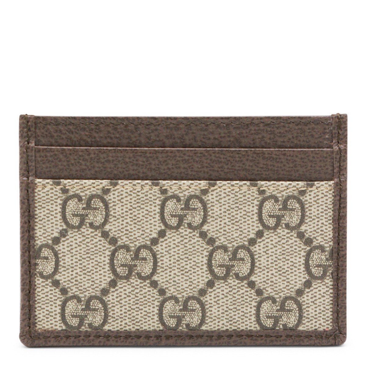 BEIGE CARD HOLDER