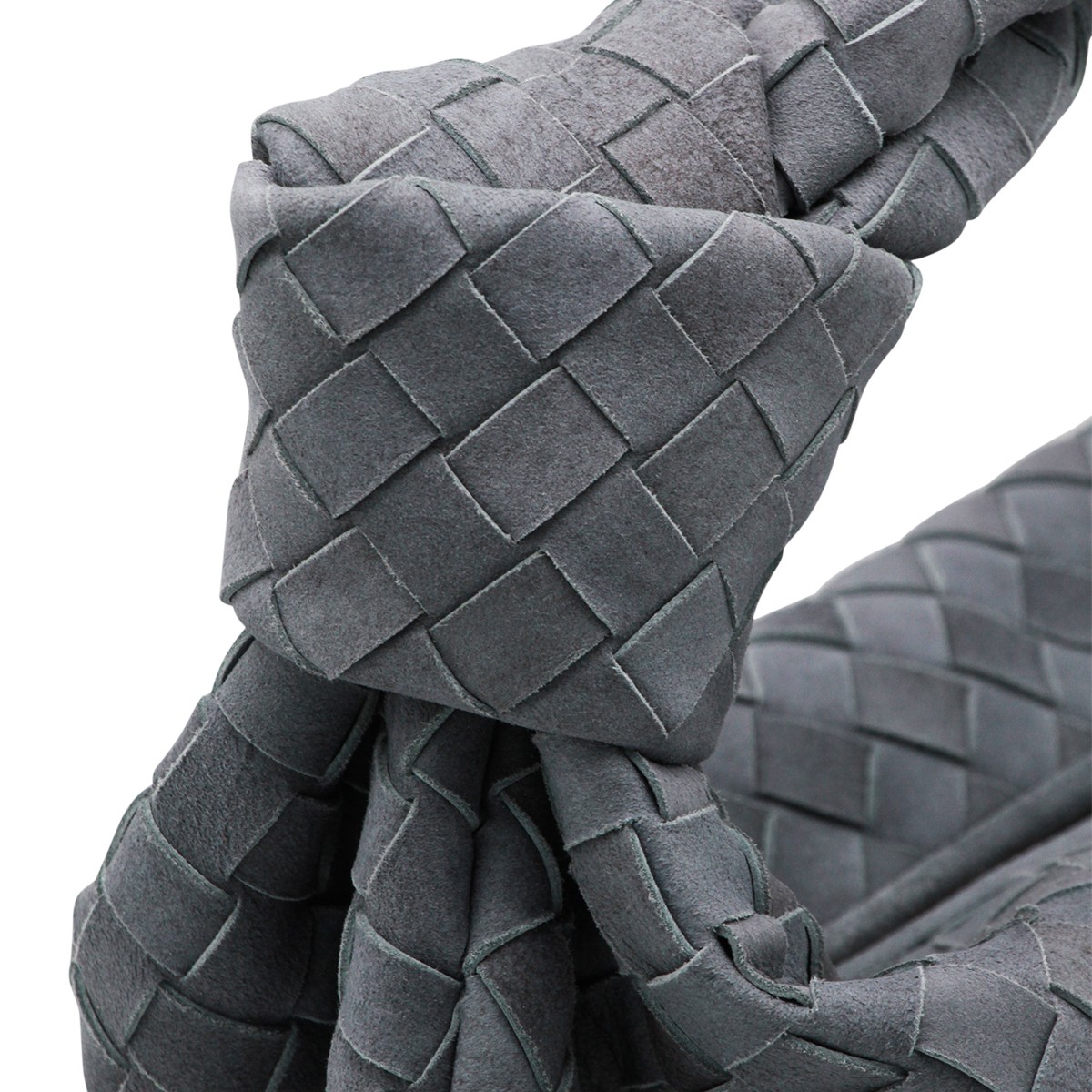 LIGHT BLUE LEATHER JODIE TOP HANDLE BAG