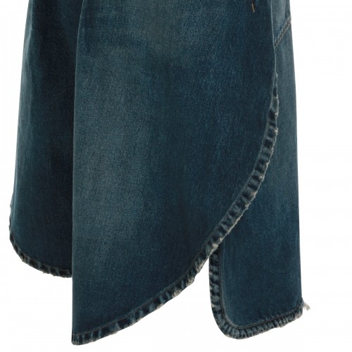 DARK BLUE COTTON SHORTS