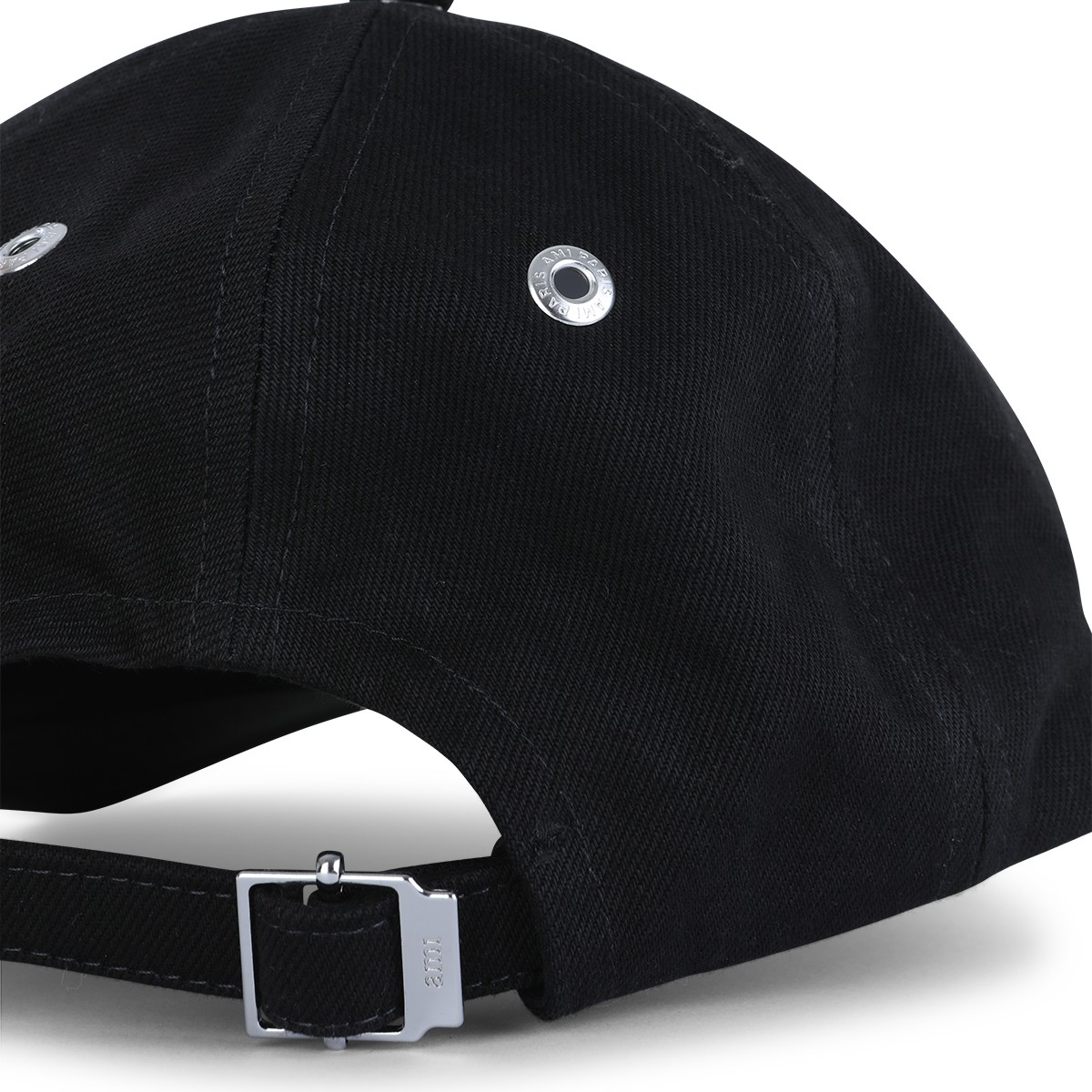 BLACK COTTON AMI DE COEUR BASEBALL CAP
