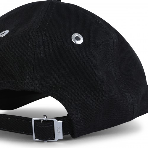 BLACK COTTON AMI DE COEUR BASEBALL CAP