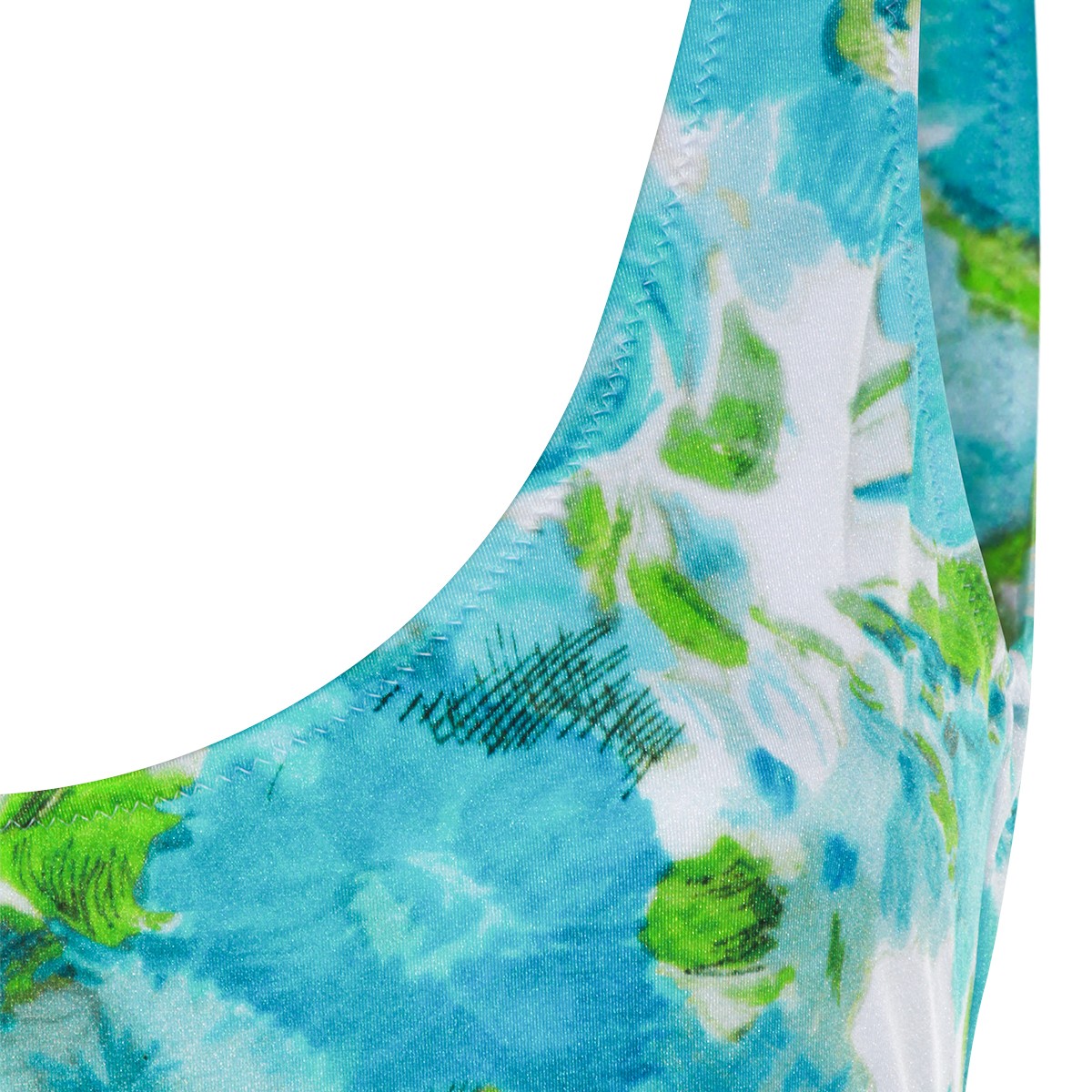 WHITE AND BLUE BODYSUITS