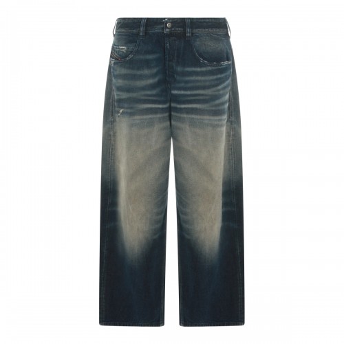 DARK GREY COTTON DENIM JEANS