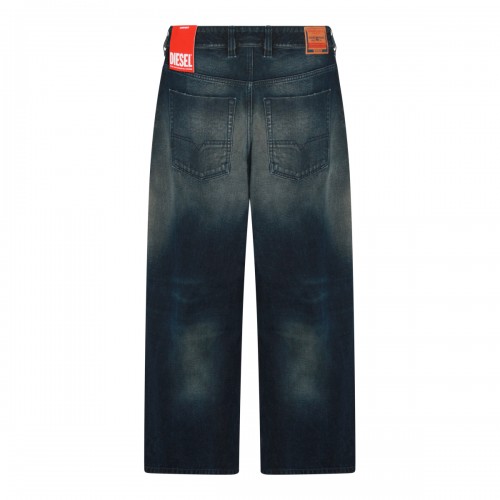 DARK GREY COTTON DENIM JEANS 2