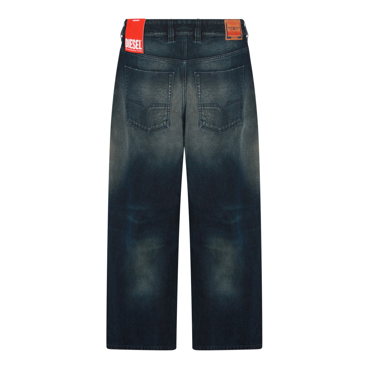 DARK GREY COTTON DENIM JEANS