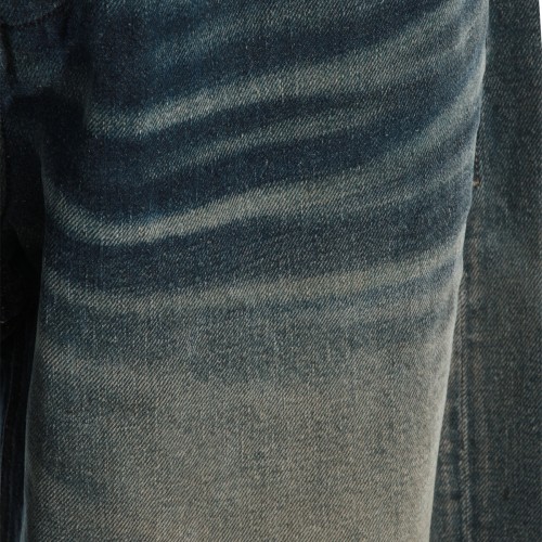 DARK GREY COTTON DENIM JEANS