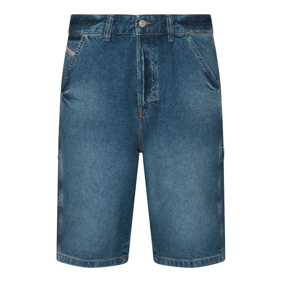 DARK BLUE COTTON DENIM JEANS