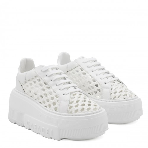 WHITE LEATHER SNEAKERS 2