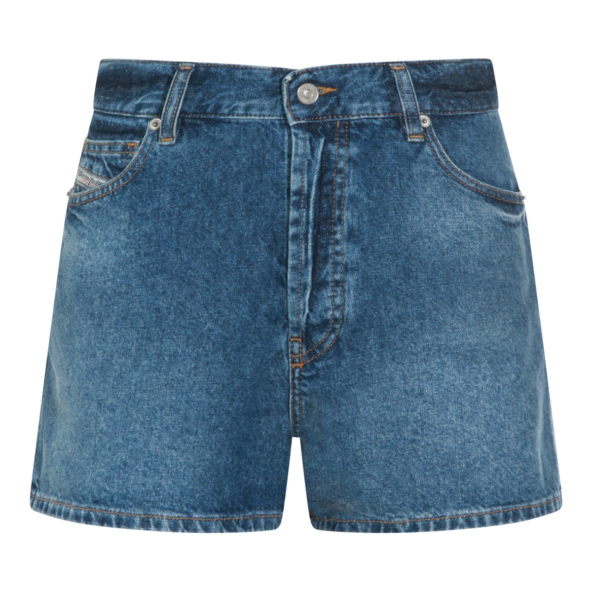 DARK BLUE COTTON SHORTS