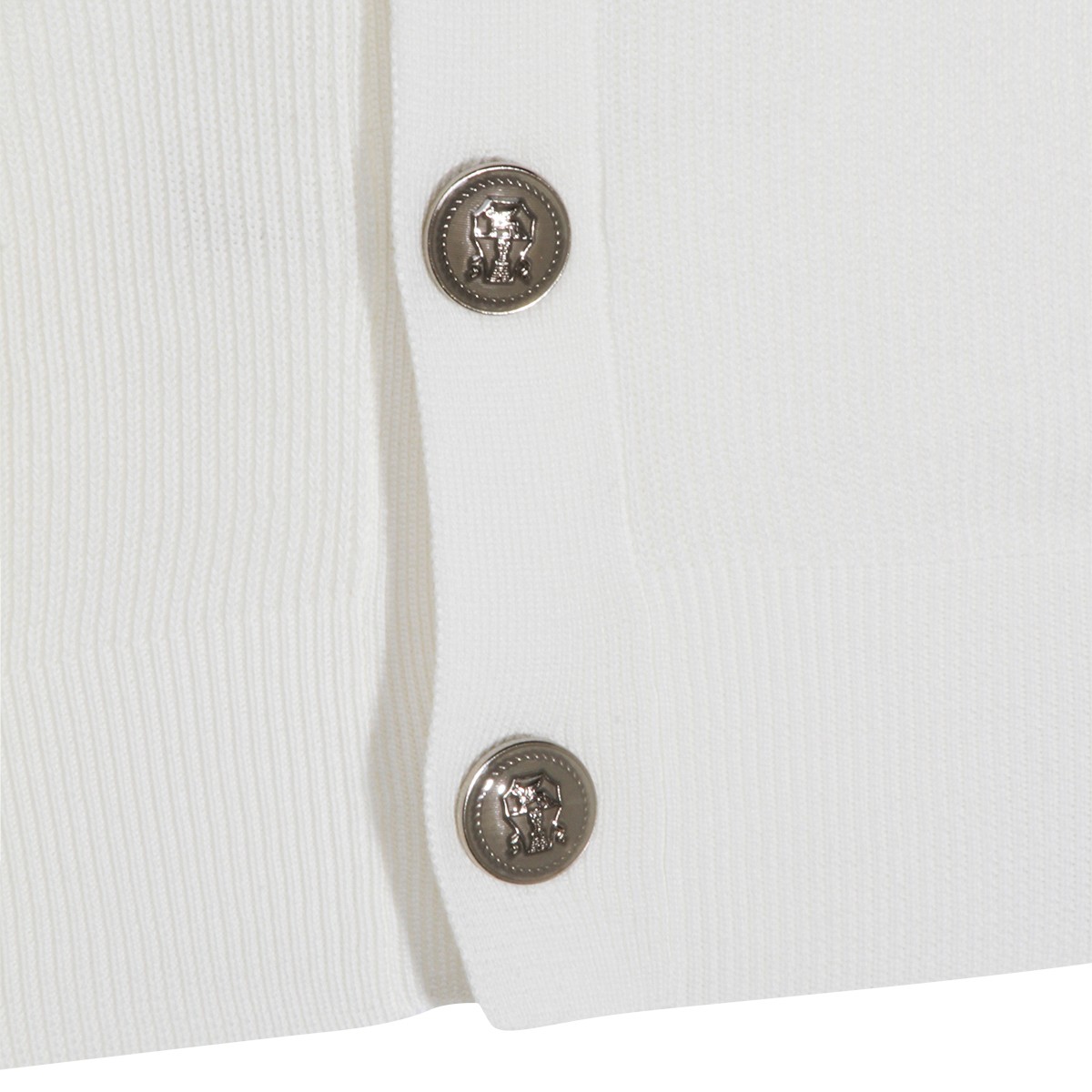 WHITE COTTON KNITWEAR