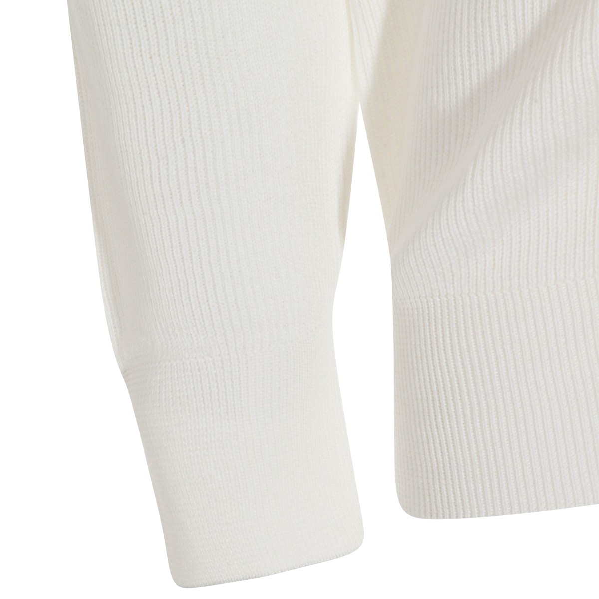 WHITE COTTON KNITWEAR