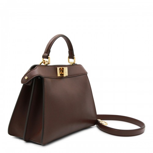 BROWN LEATHER PEKABOO ISEEU... 2