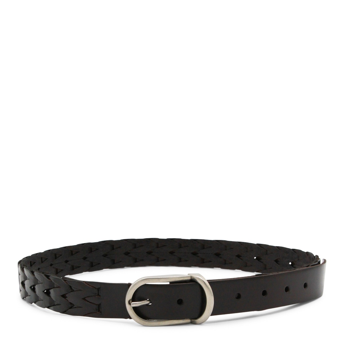 BLACK LEATHER BELT