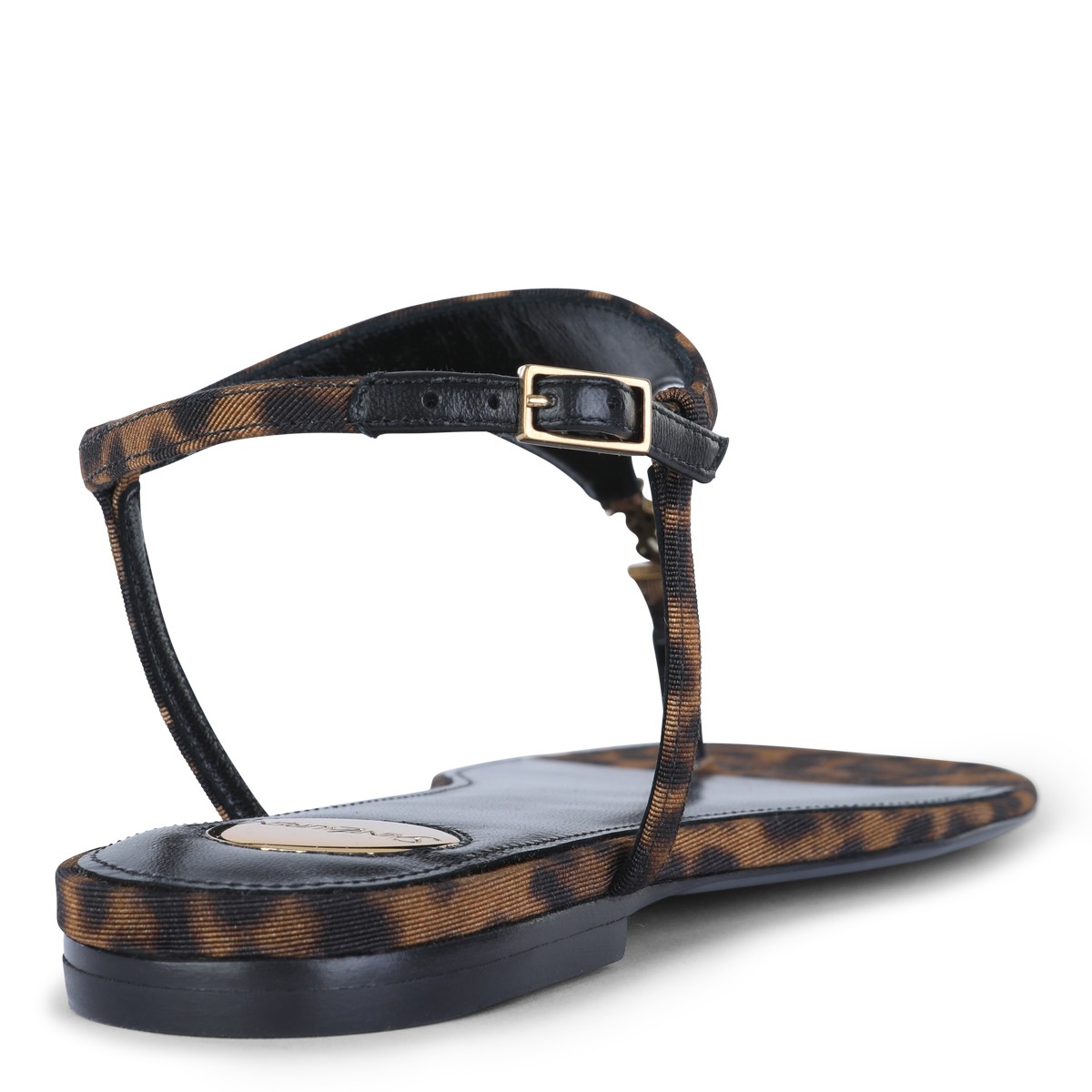 BROWN AND BLACK CASSANDRA FLAT