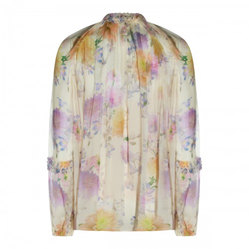 CREAM DAHLIA VISCOSE TOP 2