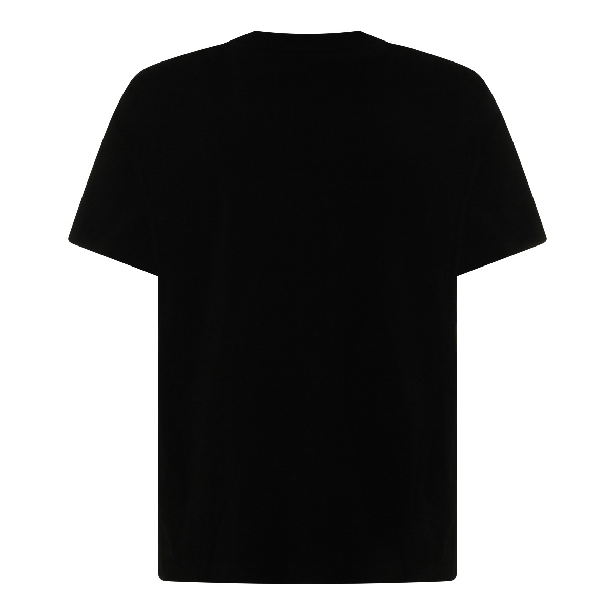 BLACK COTTON T-SHIRT