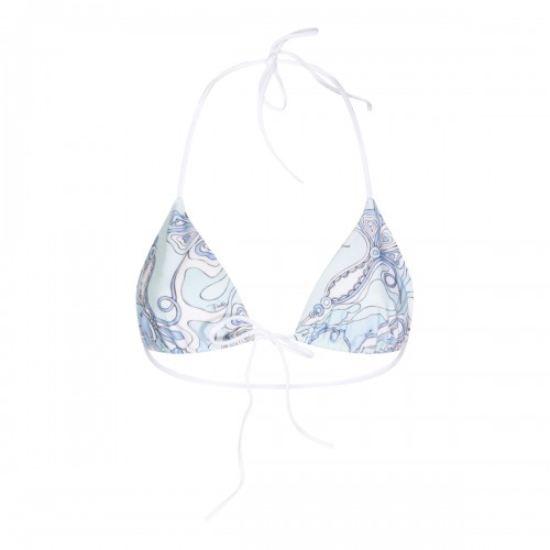 PALE BLUE PRINTED TOP...