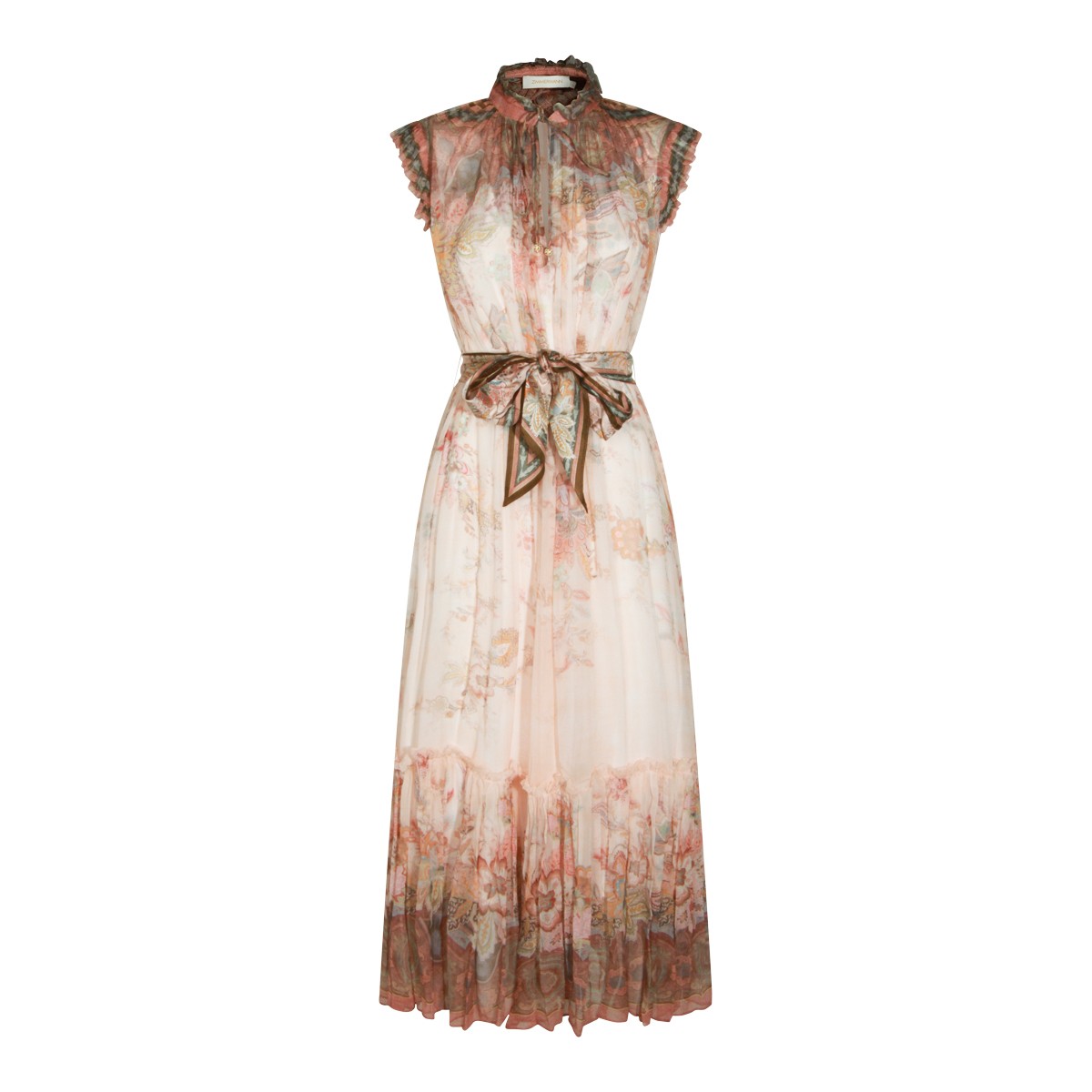 MULTICOLOR VISCOSE DRESS