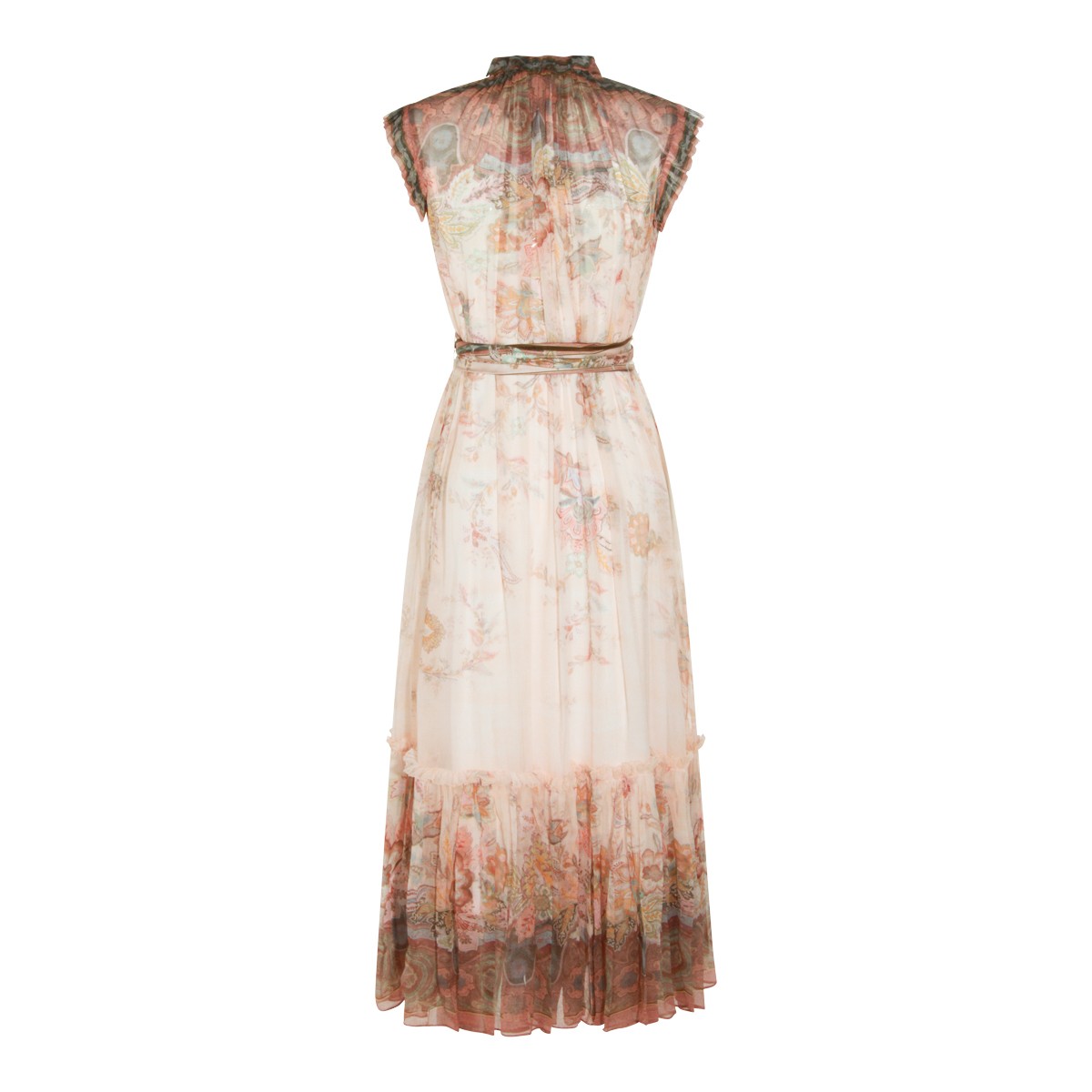 MULTICOLOR VISCOSE DRESS