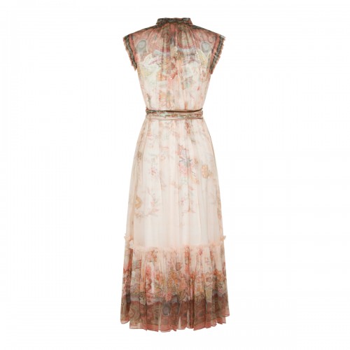 MULTICOLOR VISCOSE DRESS