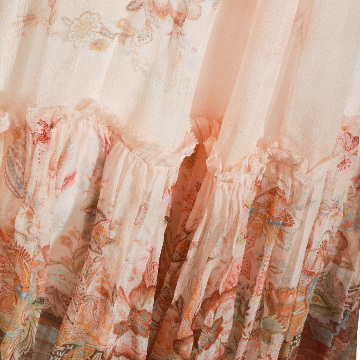 MULTICOLOR VISCOSE DRESS