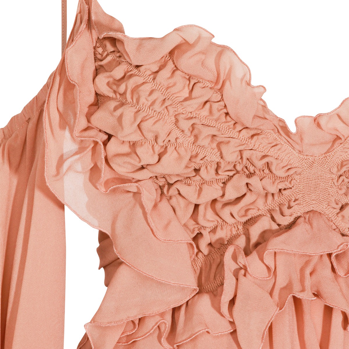 CAMEO ROSE VISCOSE LONG DRESS