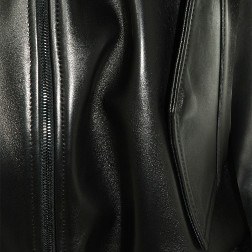 BLACK LEATHER JACKET