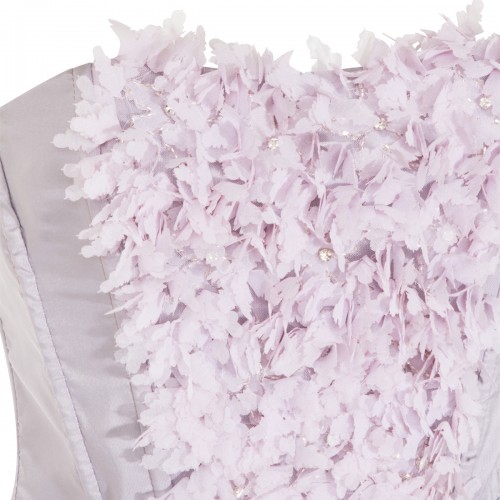 LILAC BUSTIER MID DRESS