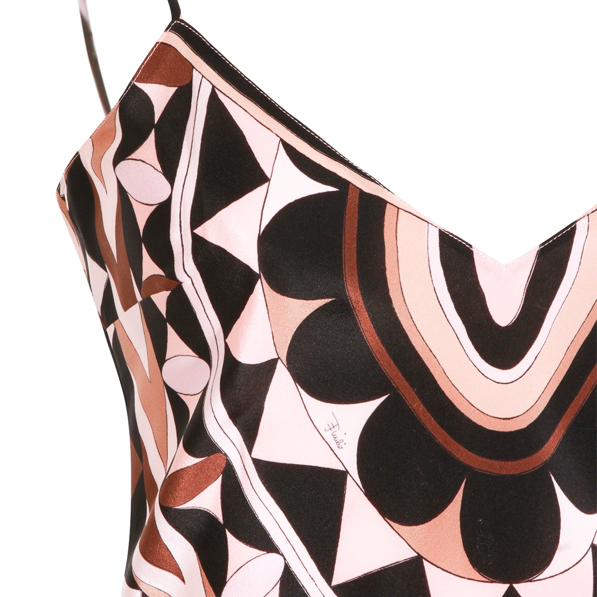 NUDE SILK LONG DRESS