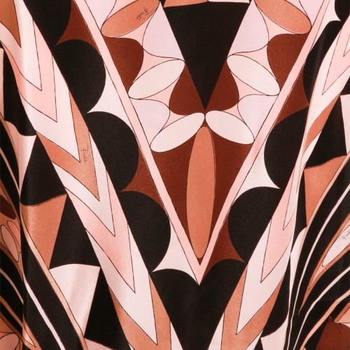 NUDE SILK LONG DRESS