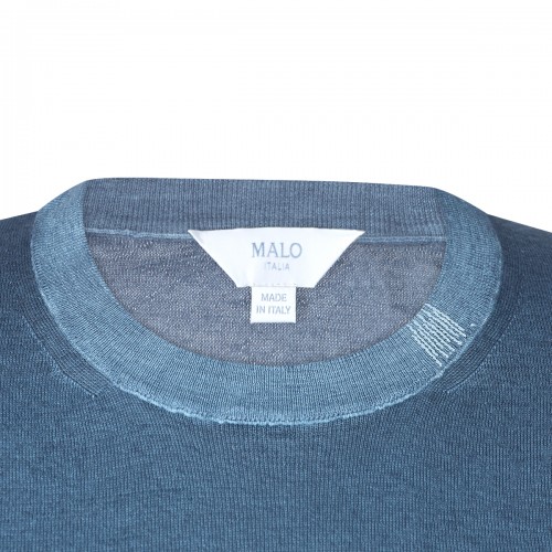 LIGHT BLUE CASHMERE SWEATER