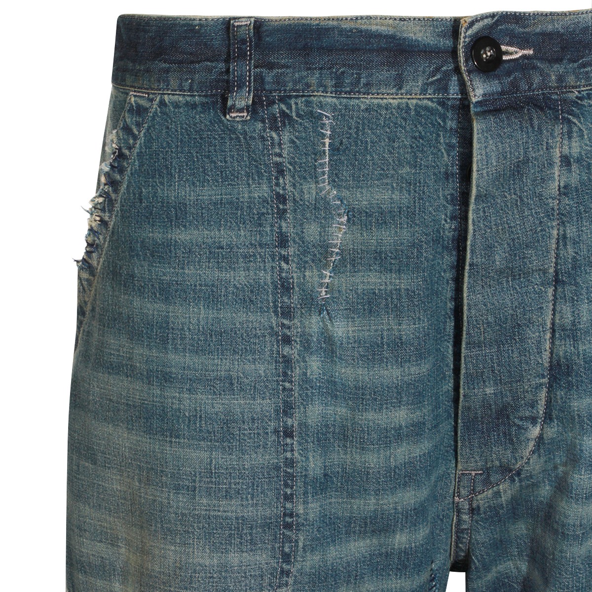 BLUE COTTON DENIM JEANS