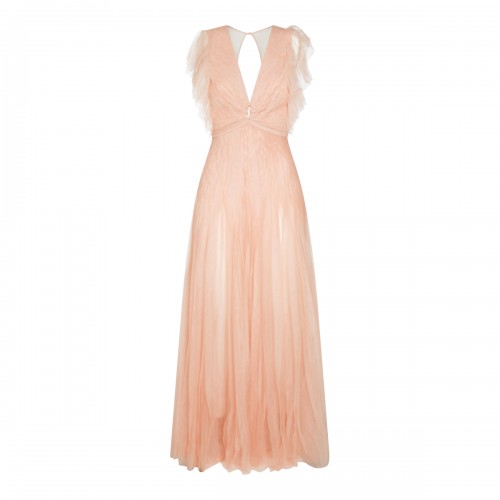 NUDE LONG DRESS