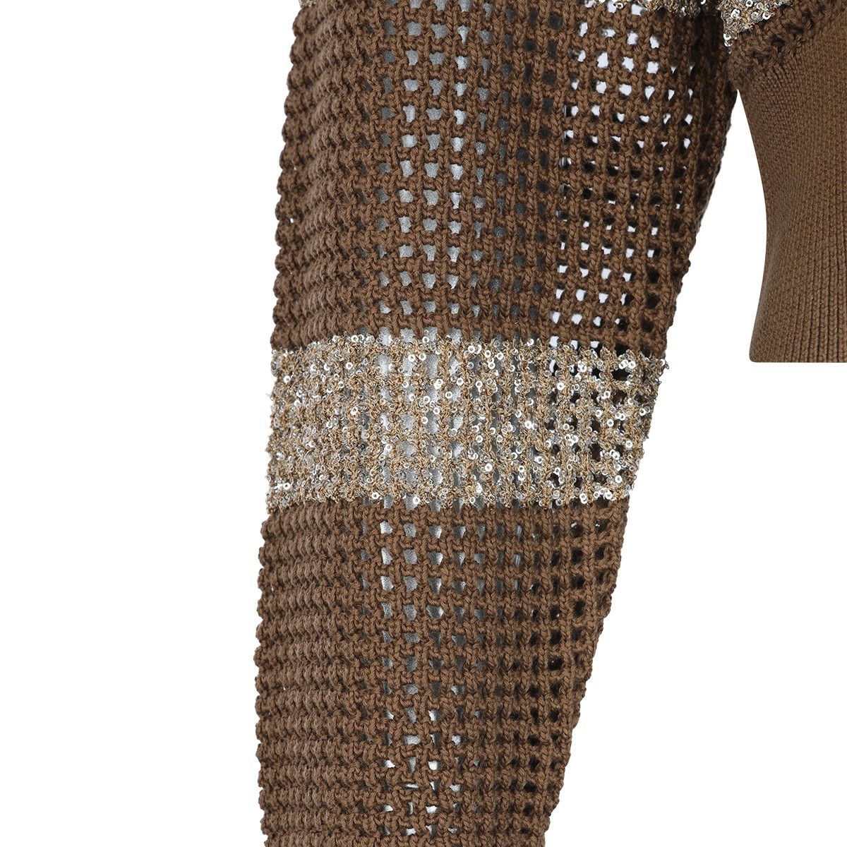 SESAME COTTON STRIPE CARDIGAN