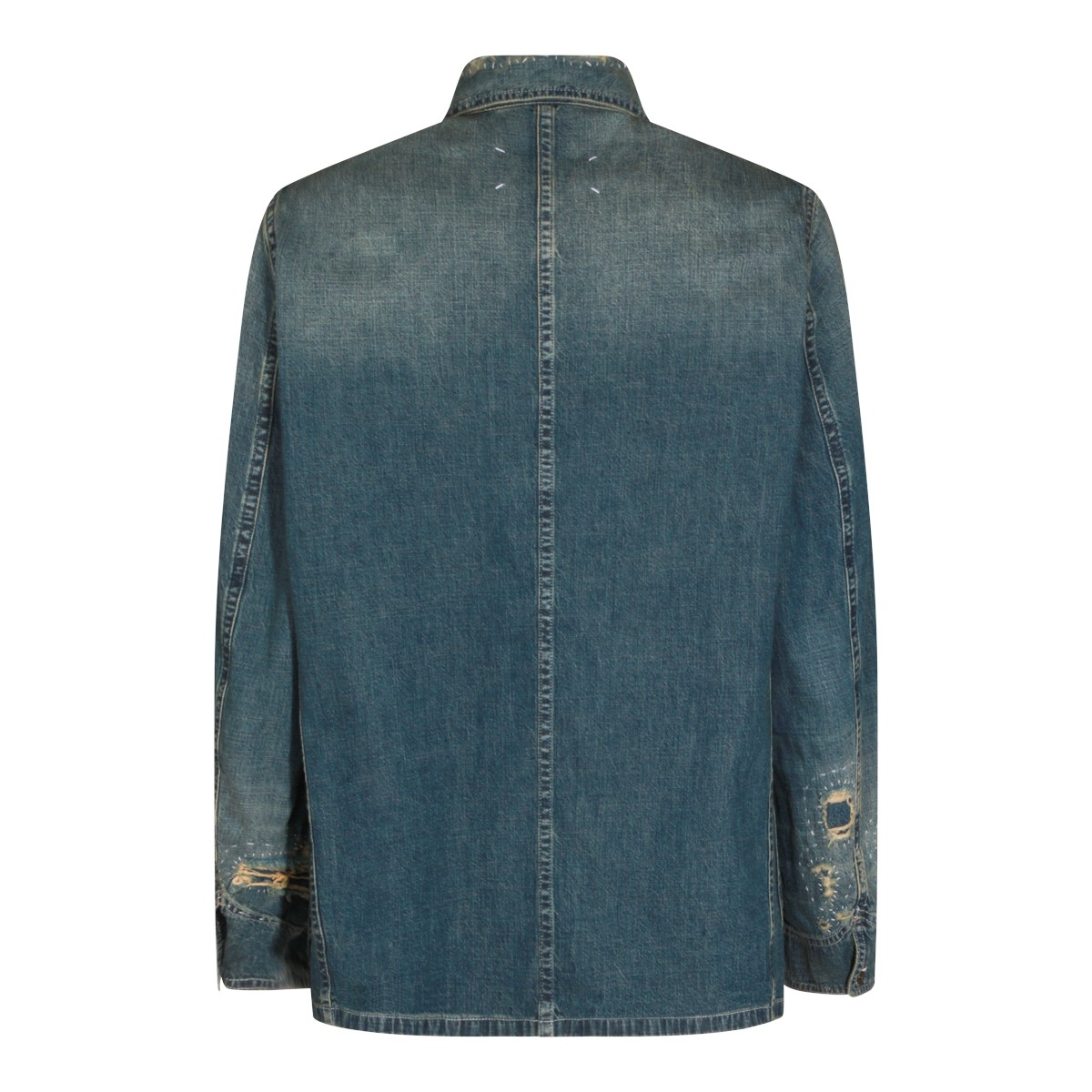 BLUE COTTON DENIM JACKET