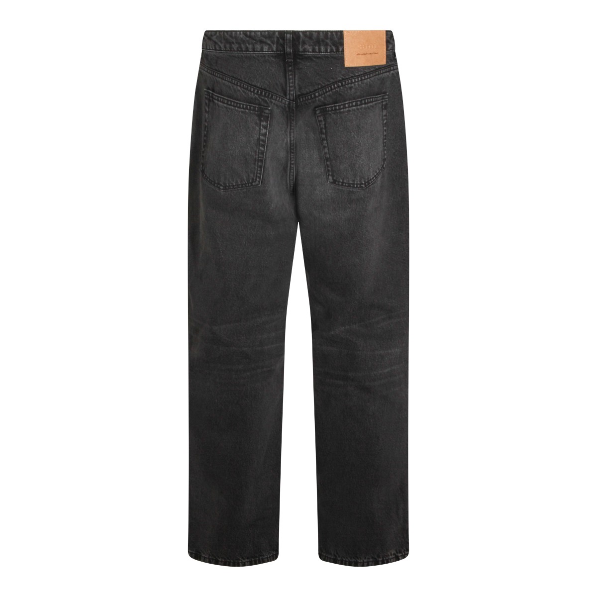 BLACK COTTON JEANS
