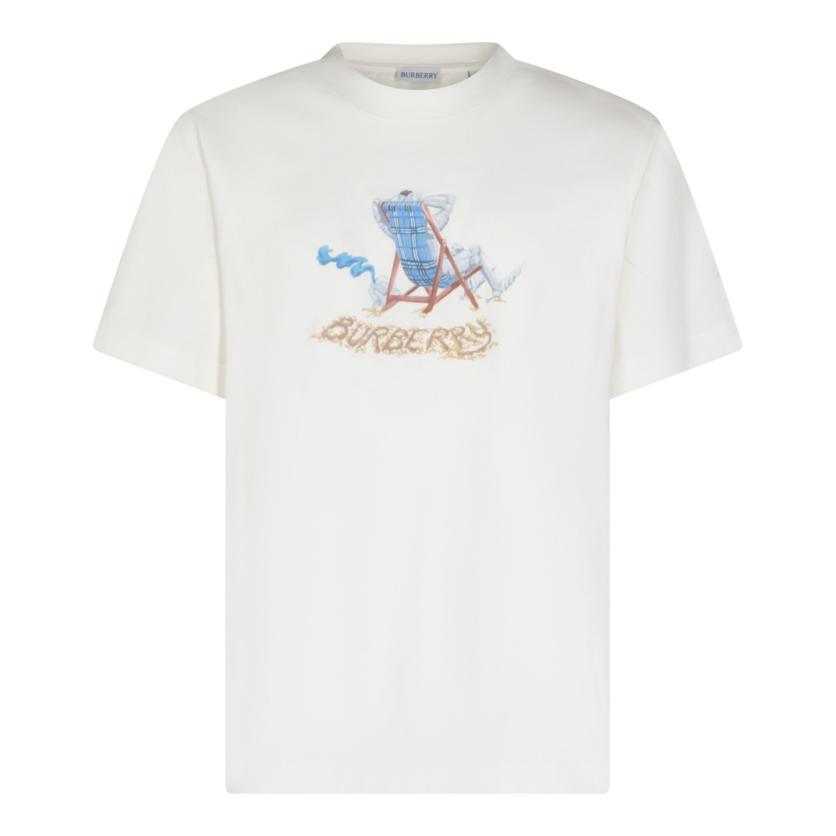 WHITE COTTON RYAN T-SHIRT
