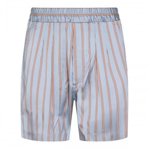 MULTICOLOR SILK SHORTS