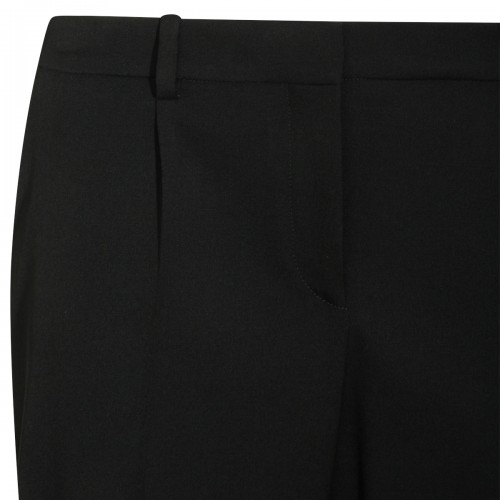 BLACK WOOL PANT