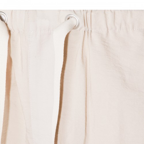 BEIGE COTTON SHORTS