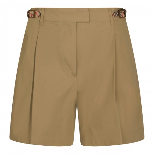 SPARROW BEIGE COTTON SHORTS