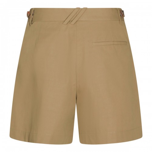 SPARROW BEIGE COTTON SHORTS 2