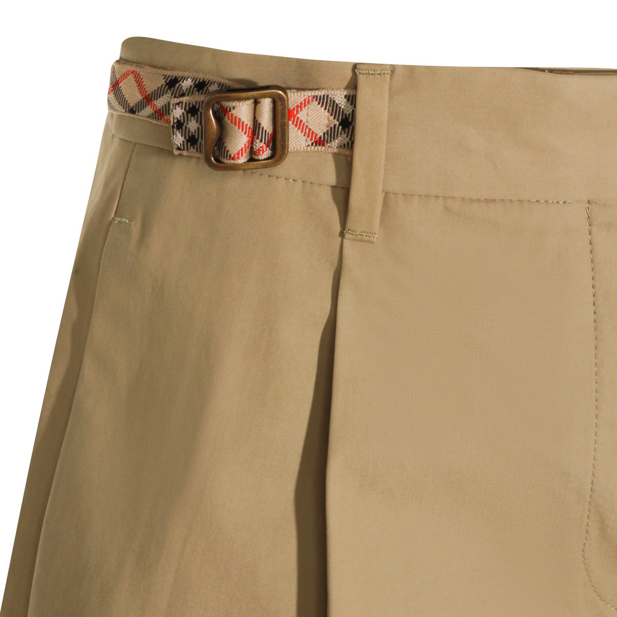 SPARROW BEIGE COTTON SHORTS