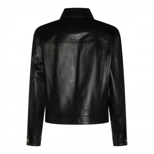 BLACK LEATHER JACKET
