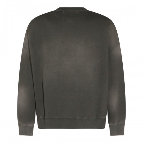 DARK GREY COTTON SWEATSHIRT