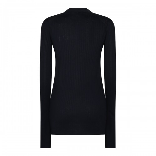 DARK NAVY COTTON KNITWEAR 2